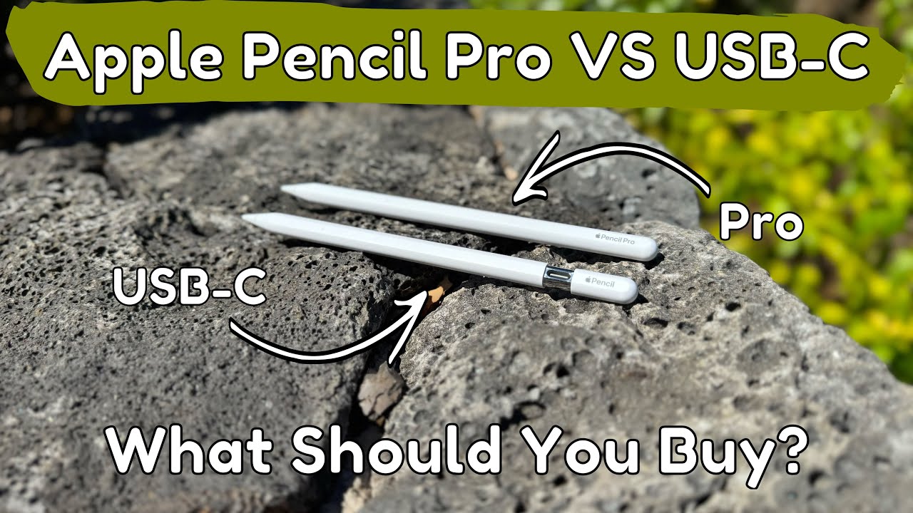 Apple Pencil Pro VS Apple Pencil USB-C: Should You Buy? - YouTube