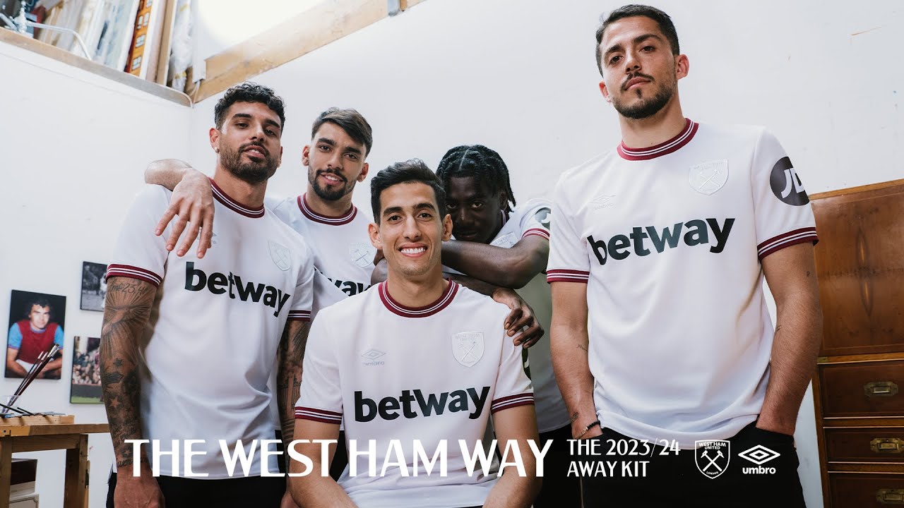 The West Ham Way | West Ham United's new 2023/24 Away Kit - YouTube