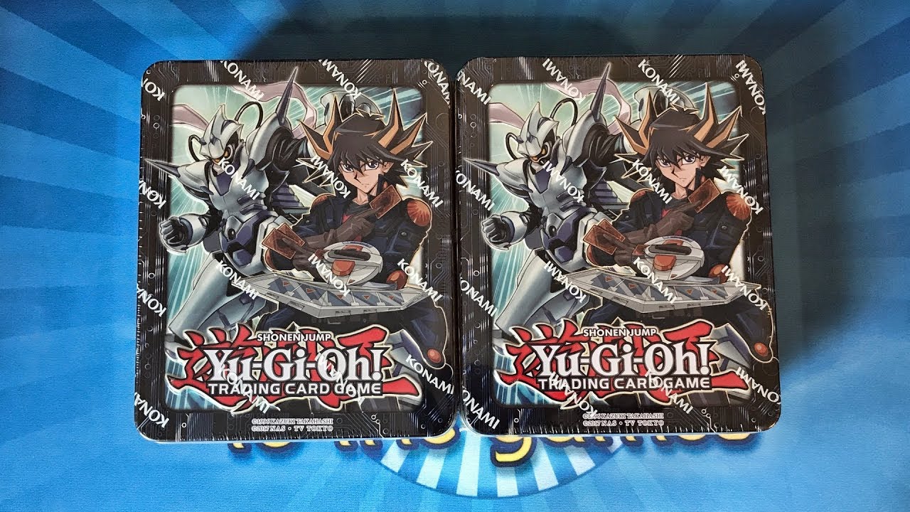 Yusei Fudo Mega Tin Box 2018 Opening/Unboxing Yugioh Karten - YouTube