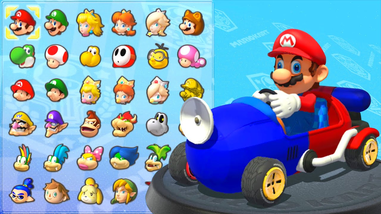 マリオカート8デラックス】ドクターカプセルでたくさんのキャラクター