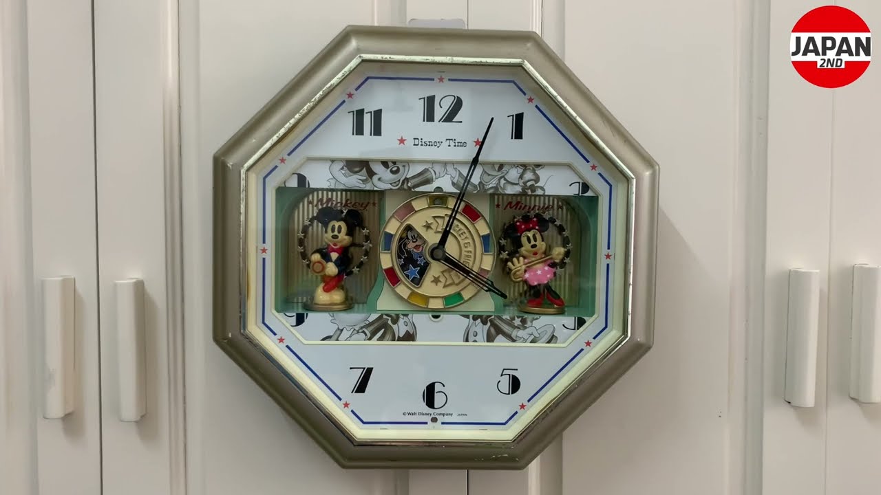 セイコーディズニータイム SEIKO FW695G 掛時計 からくり時計 ミッキー