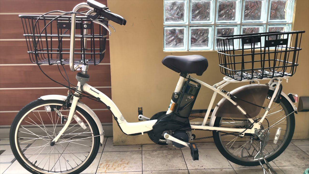 グッズ】電動アシスト自転車に後ろカゴ取り付けました！ Panasonic