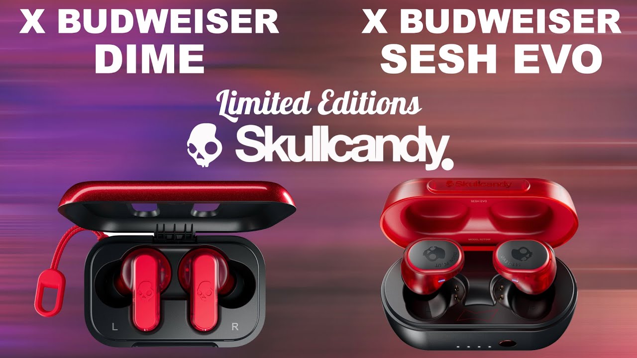 Skullcandy X Budweiser Dime vs Sesh Evo | Limited Edition