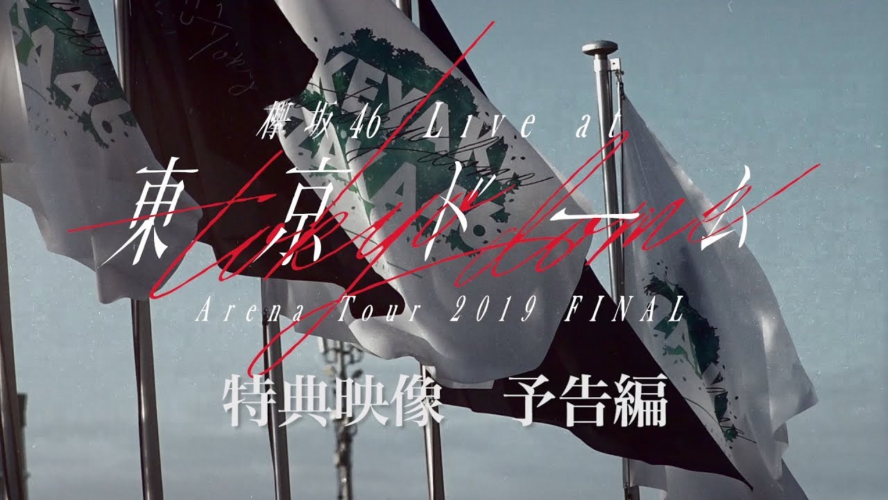 欅坂46 LIVE at 東京ドーム ～ARENA TOUR 2019 FINAL～」特典映像