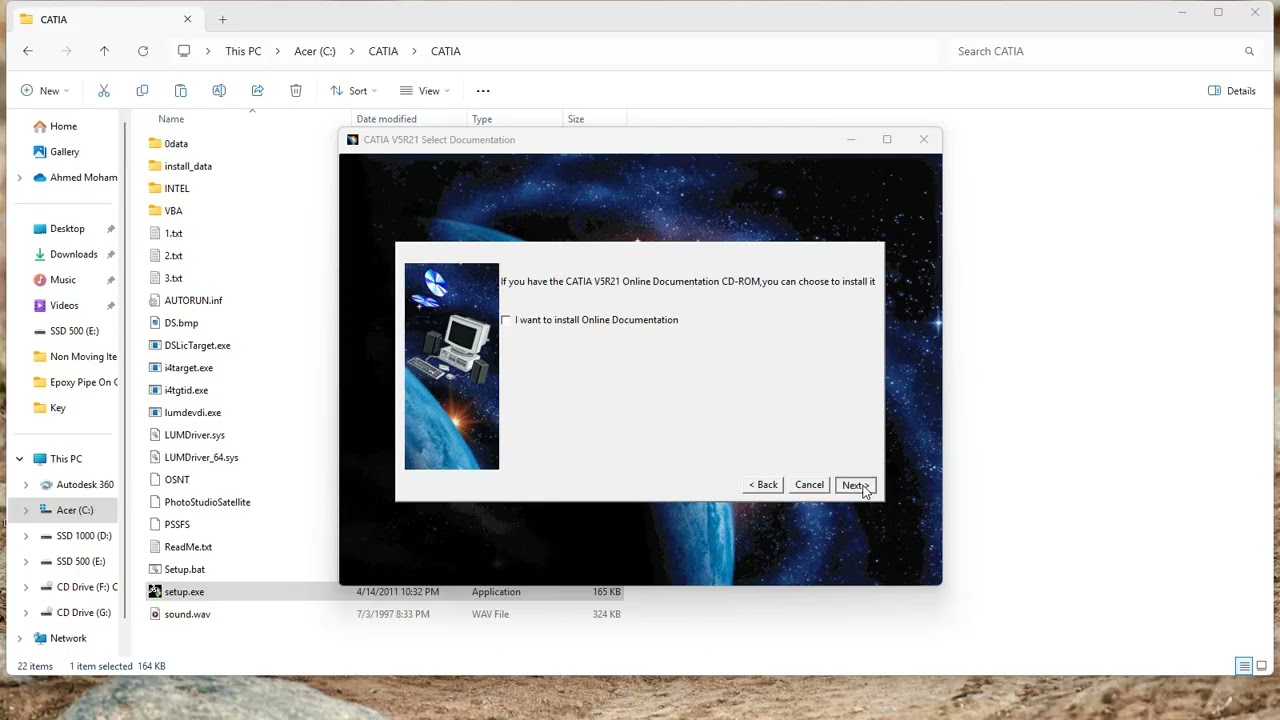 How to Install CATIA V5 on Windows 11 64 bit - YouTube
