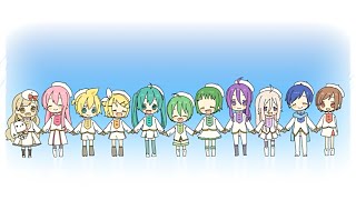 ボカロ11人(11 Vocaloids)】みんなで！やったー！！(Minnade! Yattaaa