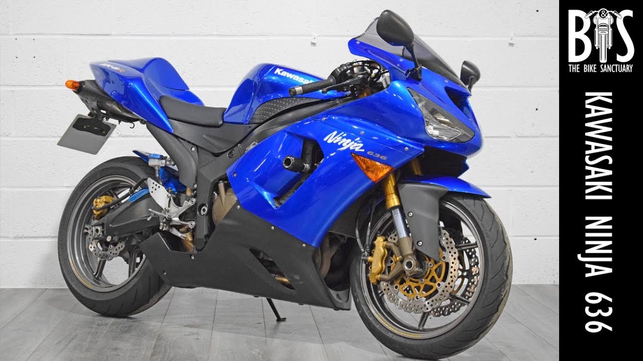 2005 Kawasaki ZX6R ZX636 Ninja Supersport - YouTube