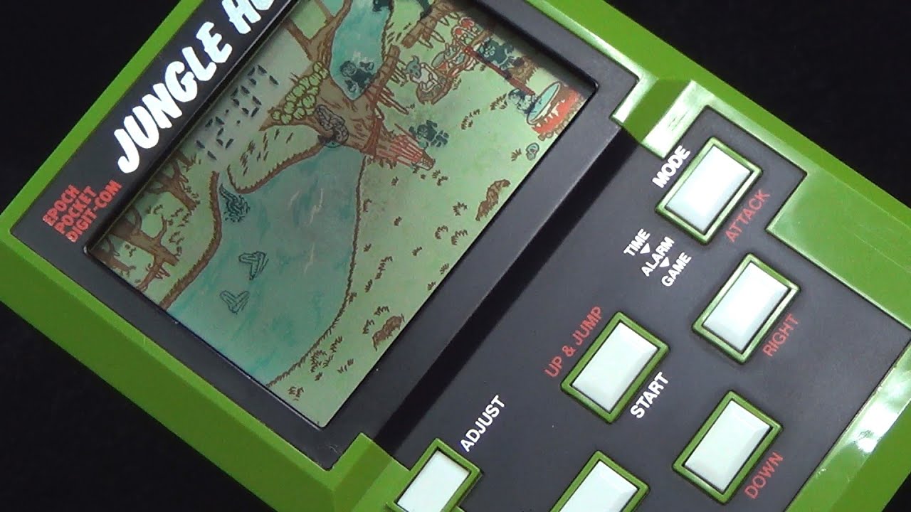 レトロ 電子ゲーム】マスダヤ プレイ＆タイム ジャングル冒険と木こり