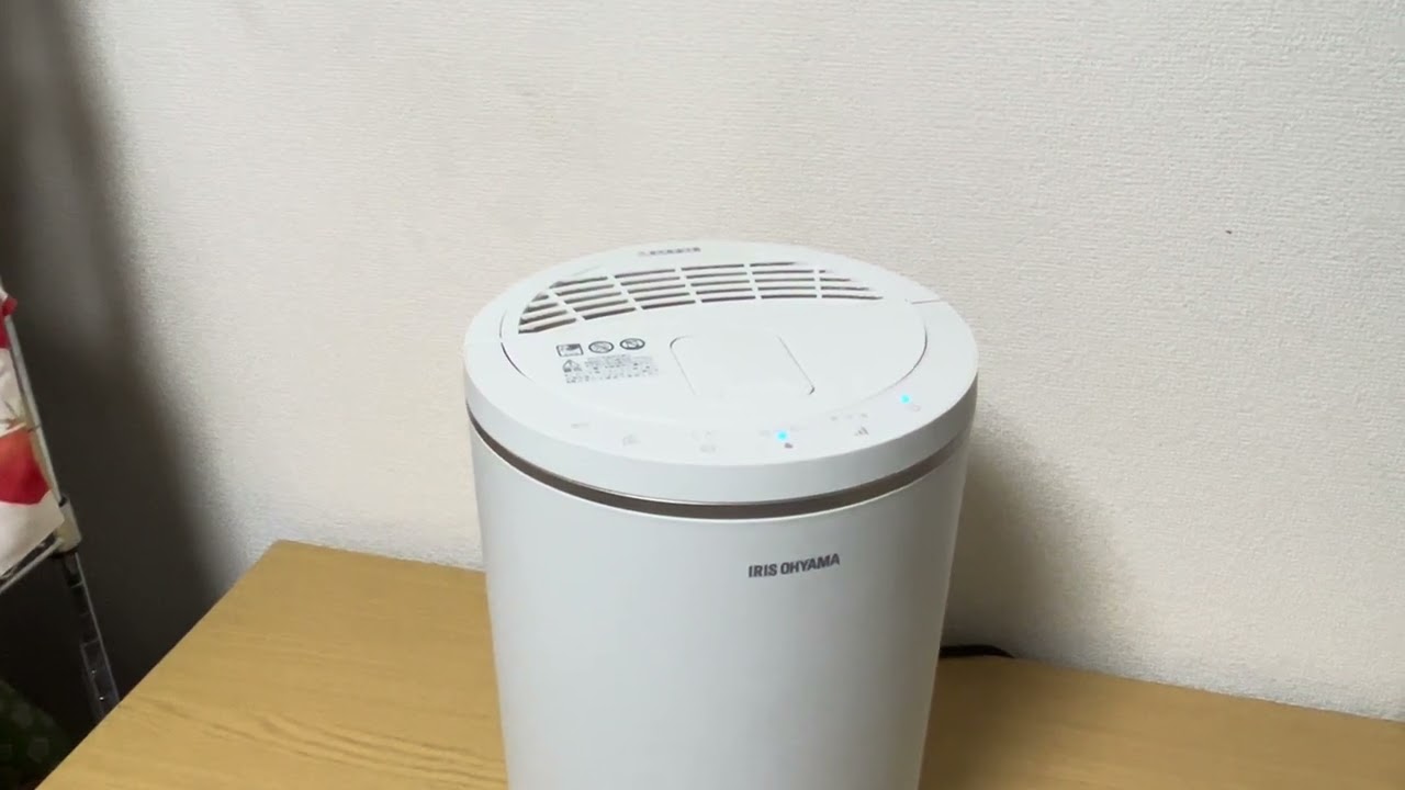 アイリスオーヤマ_スチーム式加湿器「AHM-MH60」の湯沸かし音 - YouTube