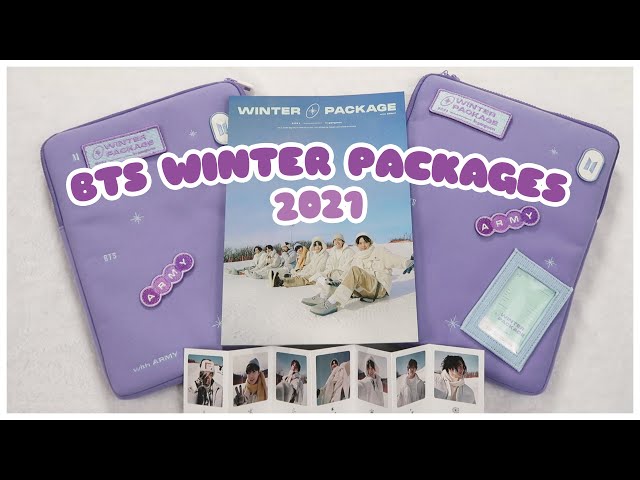 ❄️ UNBOXING BTS 2021 WINTER PACKAGE x 2 | 방탄소년단 - YouTube