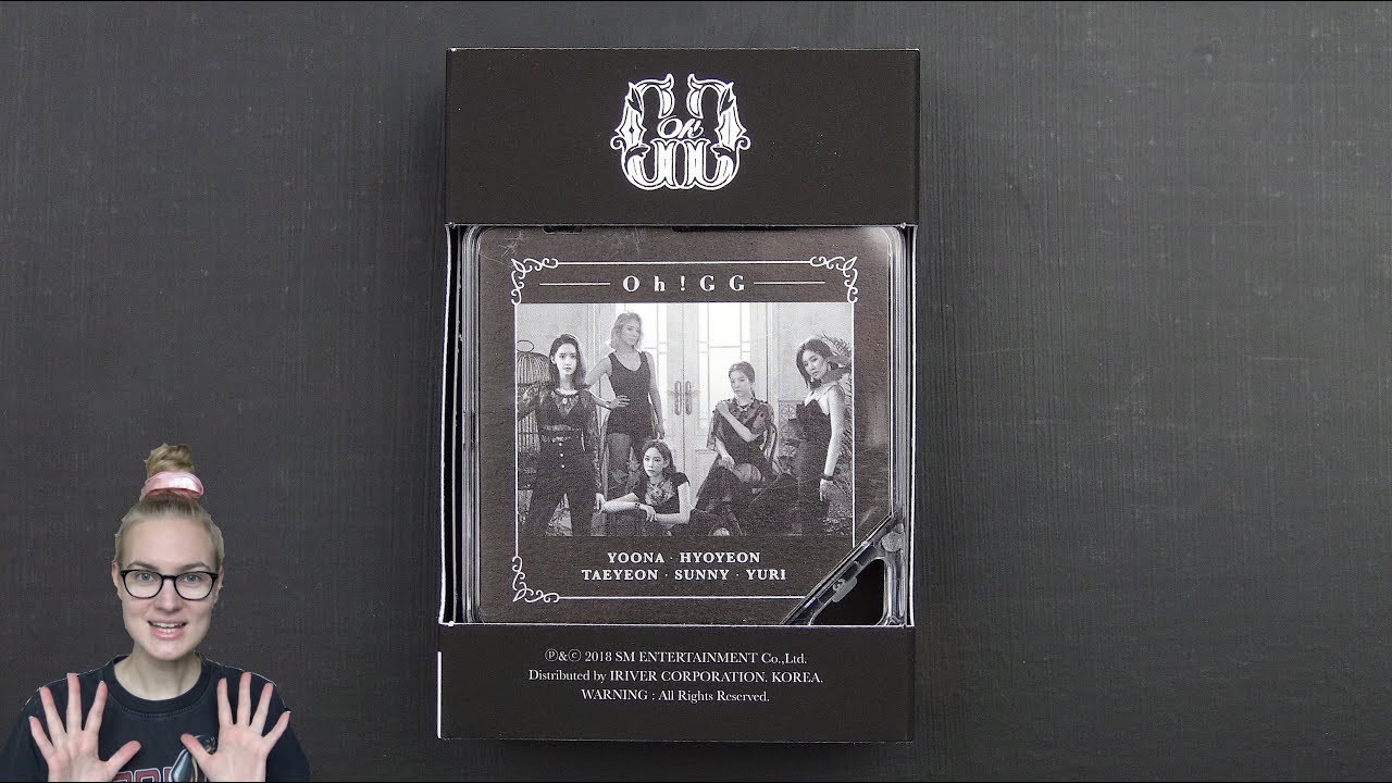 Unboxing Girls' Generation-Oh!GG 소녀시대-Oh!GG 1st Korean Single