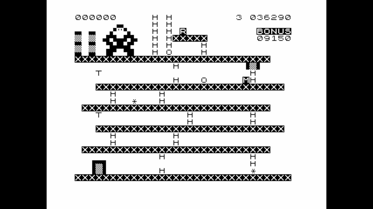 ZX80 Kong for the ZX81 - YouTube