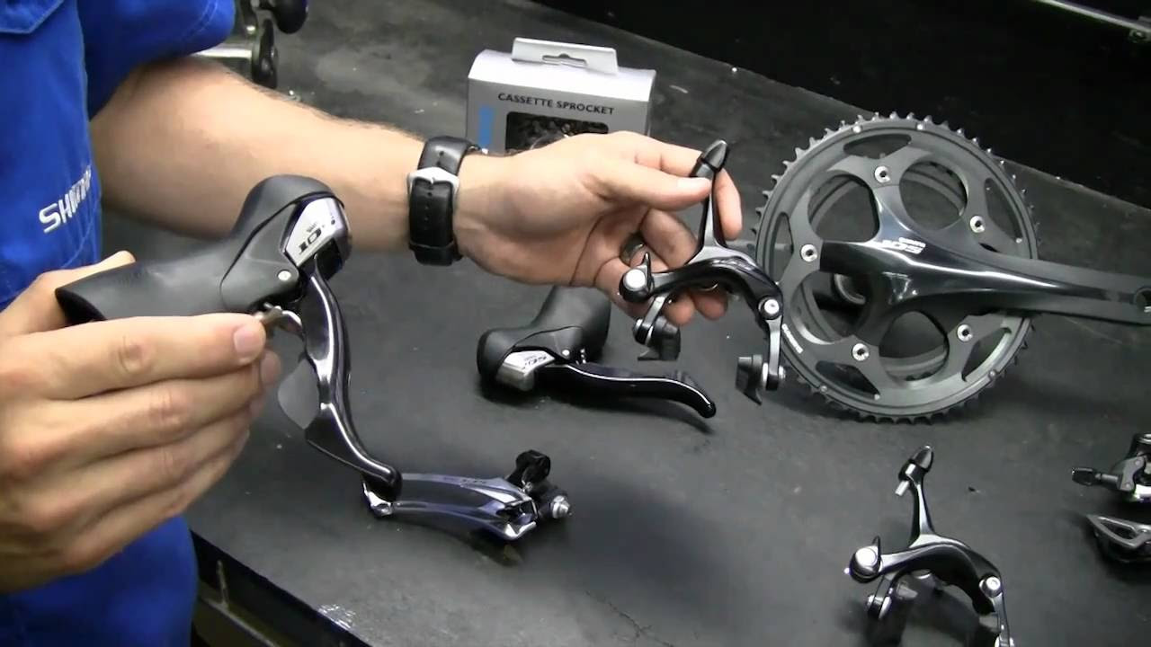 Shimano 105 5700 Group - YouTube