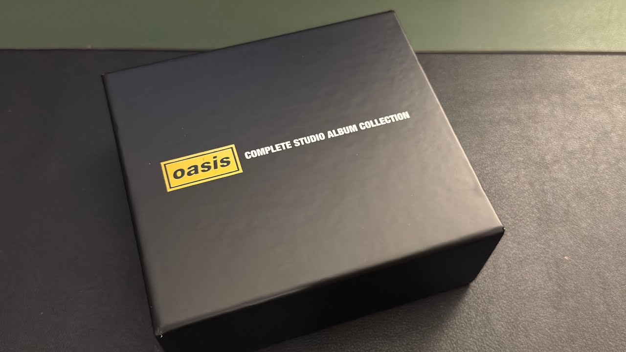 oasis complete studio album collection box set unboxing - YouTube