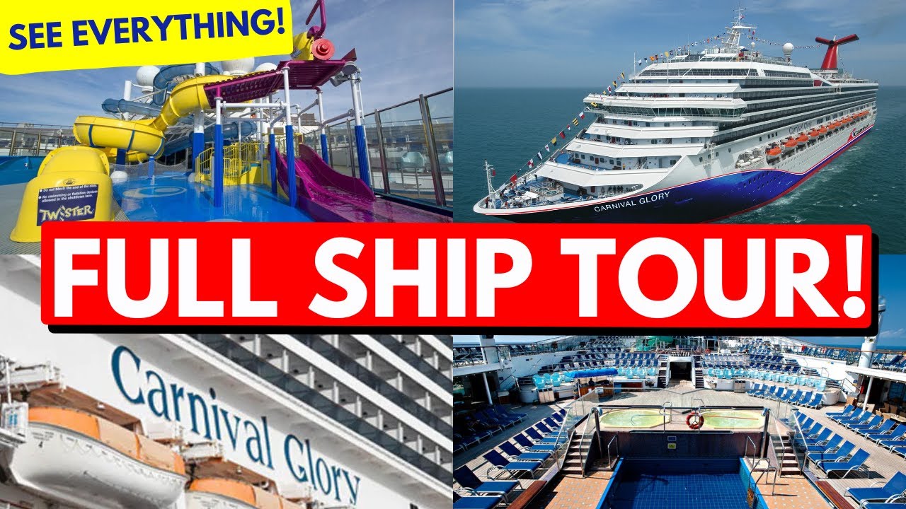 Carnival Glory - FULL Ship Tour - 4K - NEW - BEST tour/walkthrough