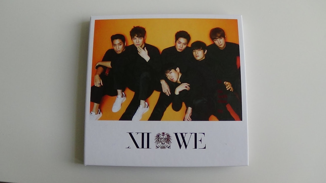 Unboxing Shinhwa 신화 12th Studio Album WE (Thanks Edition) - YouTube