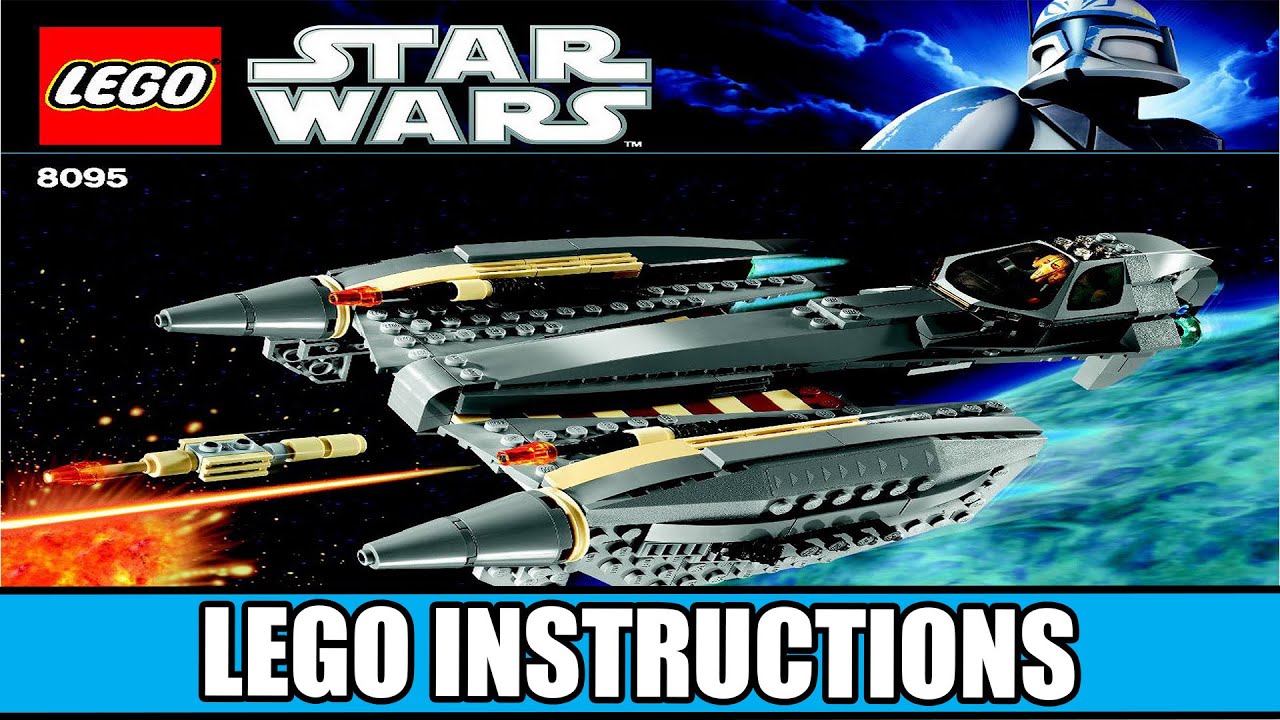 LEGO 8095 Instructions - The Clone Wars - General Grievous