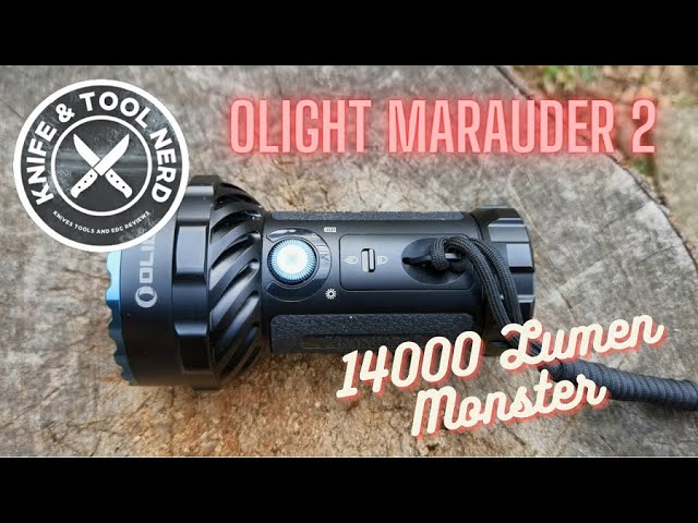 Olight Marauder 2 14000 Lumen Flashlight - YouTube