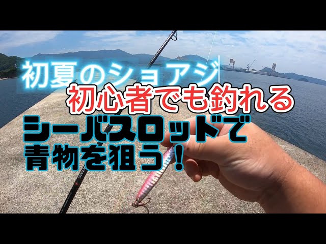 初夏2024年 長崎ショアジギング！ シーバスロッドでショアジギング