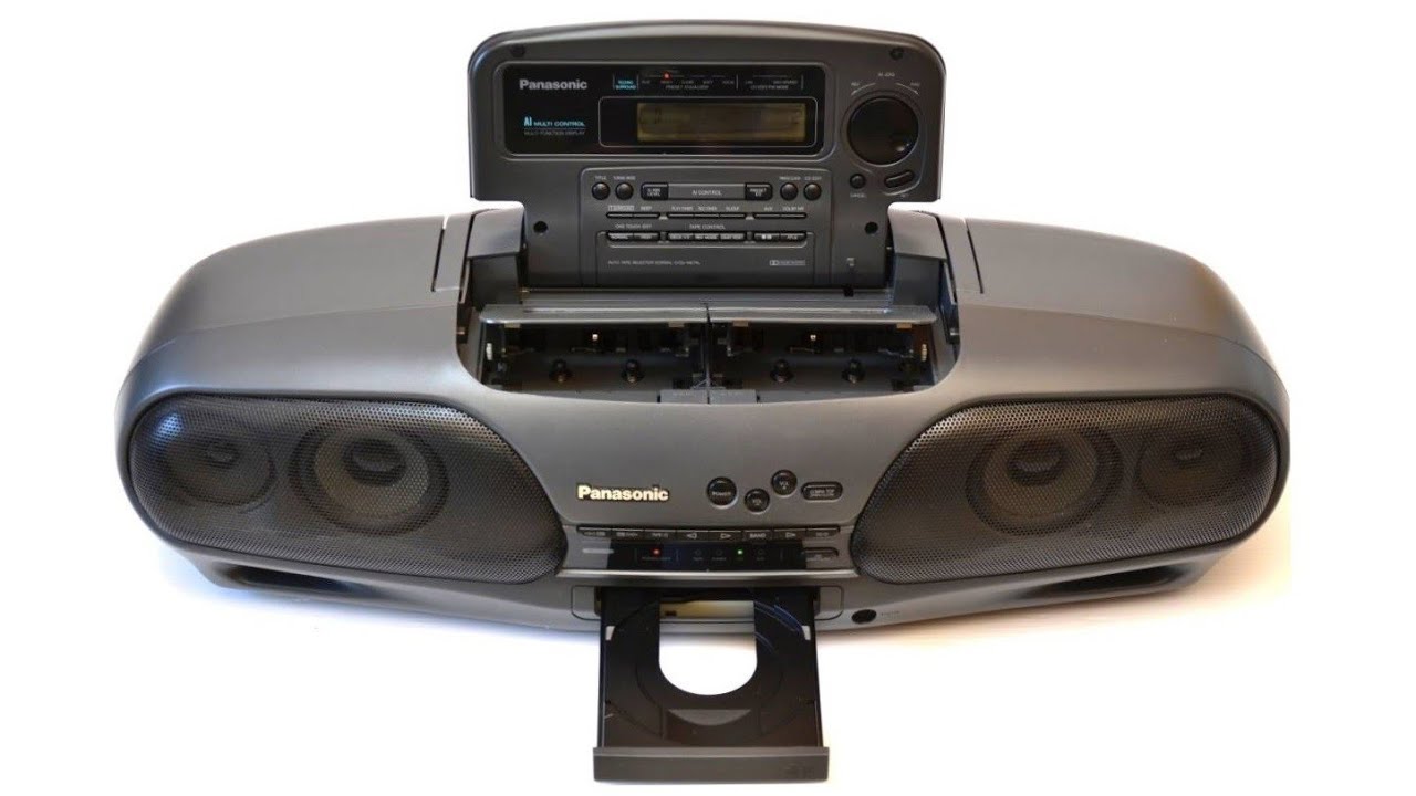 Panasonic RX-DT707 (1992) - YouTube