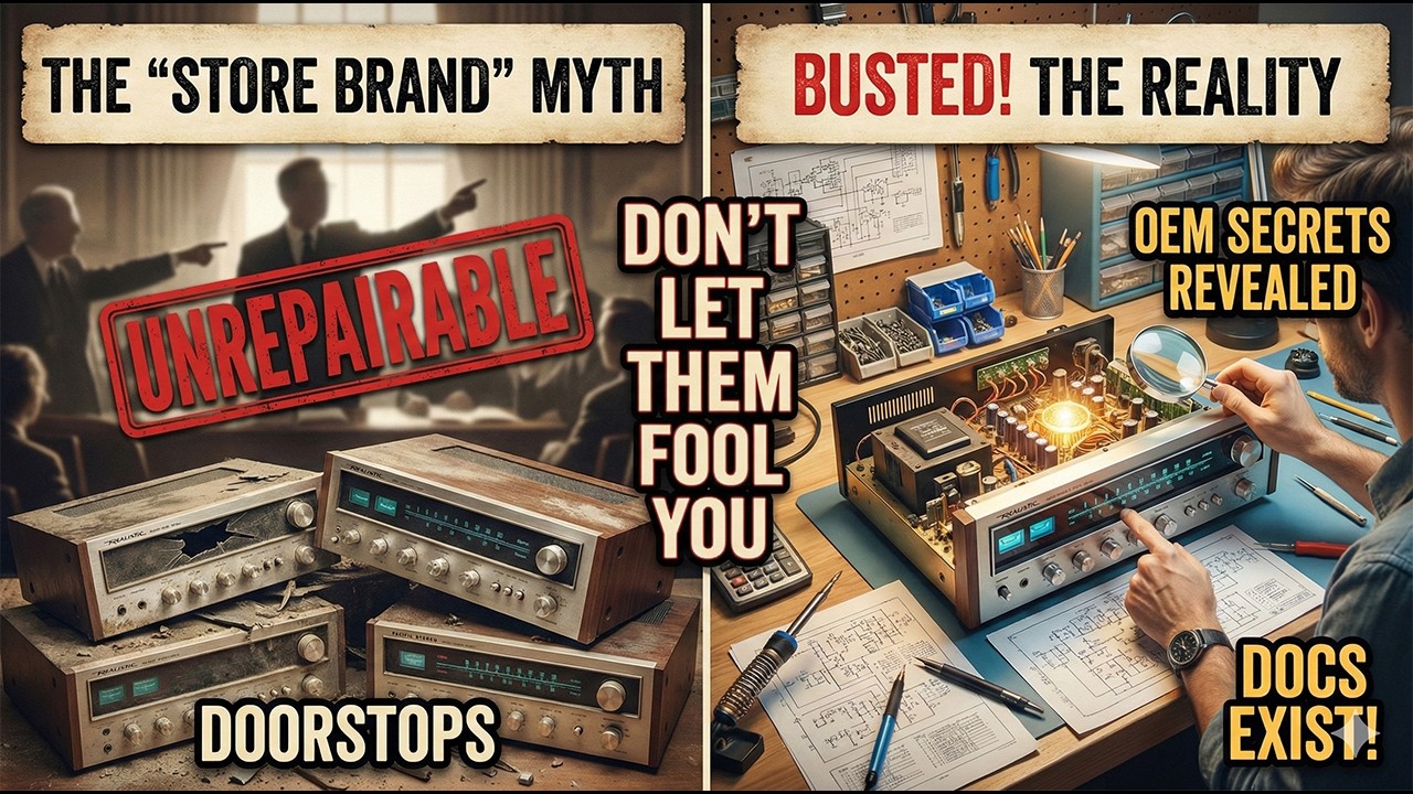 ヤフオク市場で仕入れた、ジャンクなSansui AU-D607、電源ランプ点灯せ