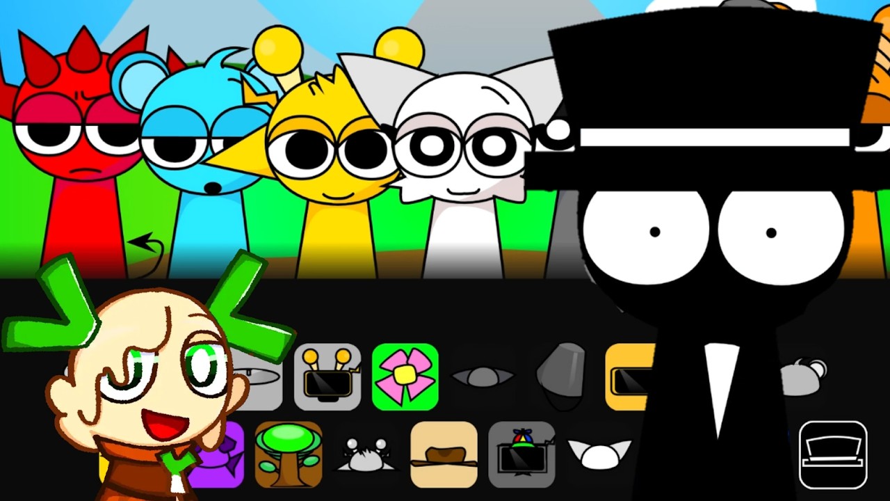 A viewer-created mod packed with humorous elements [Sprunki Gentle