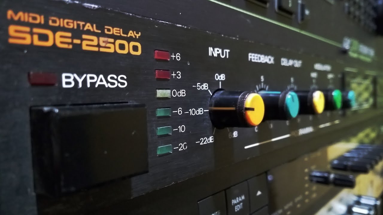 ROLAND SDE - 2500 - YouTube
