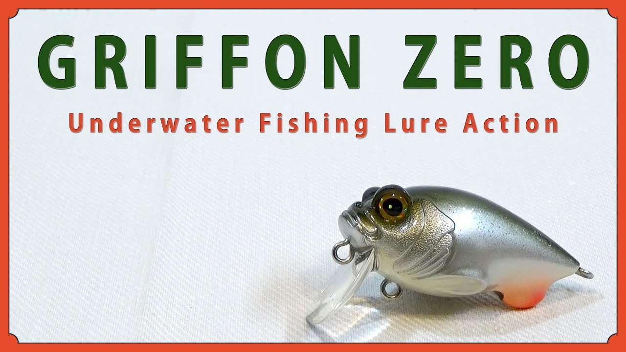 Megabass GRIFFON ZERO Underwater Fishing Lure Action / メガバス