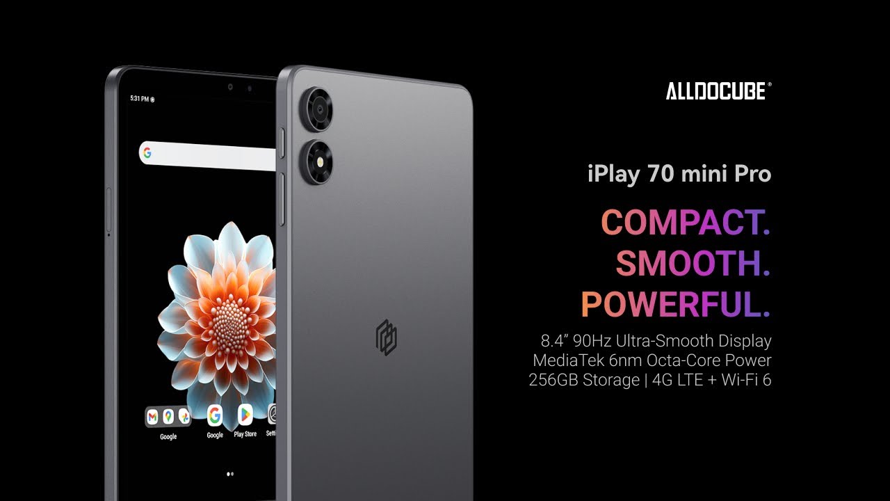 ALLDOCUBE iPlay 70 mini Pro – mini tablet with 90Hz display & octa