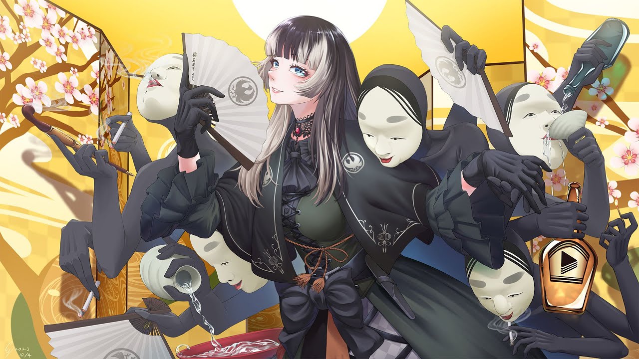 雑談】人の家の匂いとオーディションとお酒と【儒烏風亭らでん