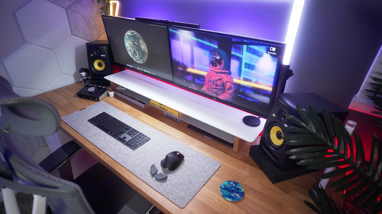 Grovemade Matte White Desk Shelf Unboxing & Review - YouTube