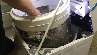 洗濯機の分解洗浄 パナソニックNA-FA80H7 DIYでやってみよう！ - YouTube