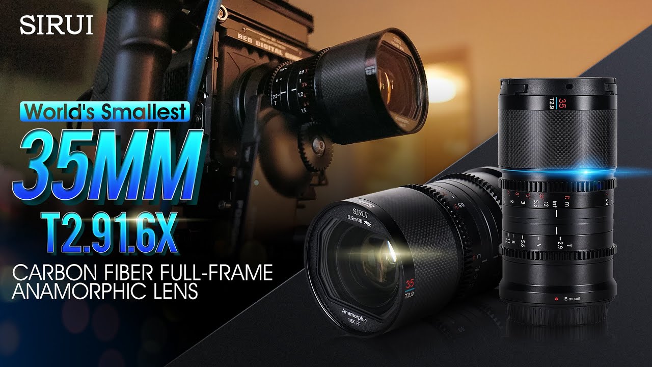 SIRUIがSaturn 35mm T2.9 1.6xを発表 － 最もコンパクトなフルサイズ用