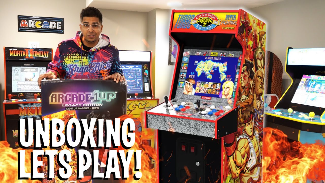 CAPCOM LEGACY WiFI LIVE!? Arcade1UP Yoga Flame Editionl - ULTIMATE