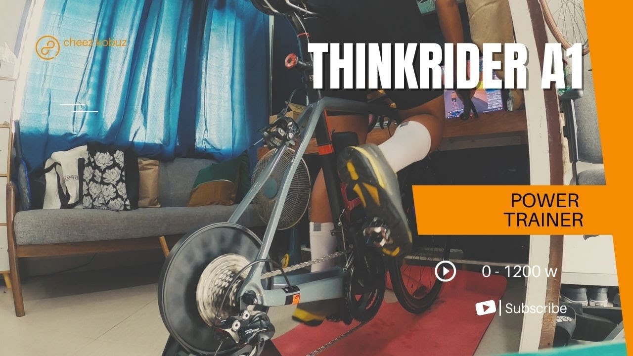 Thinkrider A1 bike trainer | ZWIFT READY - YouTube
