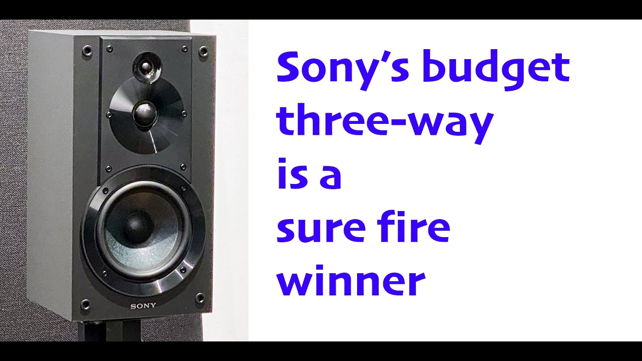 SONY's surprisingly TASTY SSCS5 speakers - YouTube