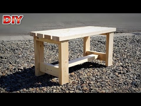 DIY】低予算・短時間で誰でも作れる木製ベンチを紹介します！（おとな