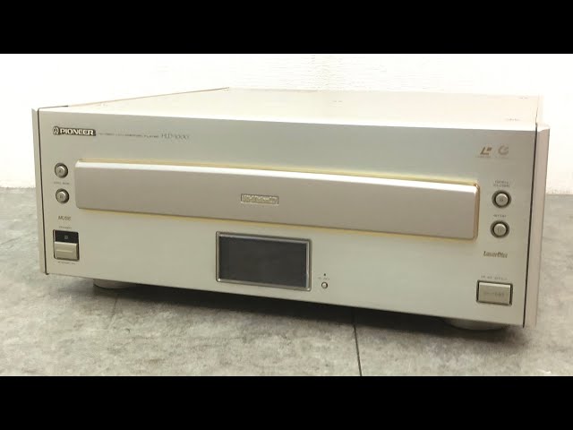 □PIONEER パイオニア HLD-1000 Hi-Vision LD プレーヤー レーザー