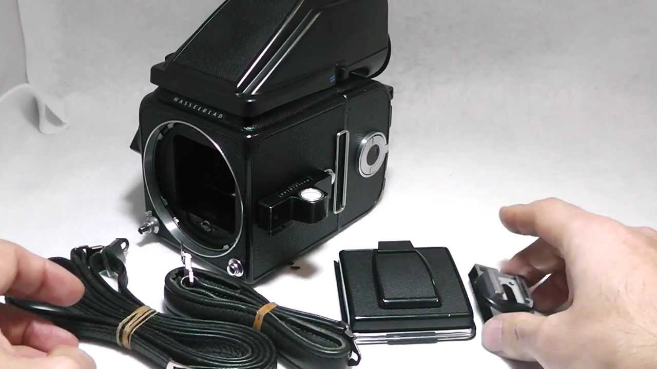Hasselblad ハッセルブラッド 500C/Mボディ 黒+新A12マガジン+PM90