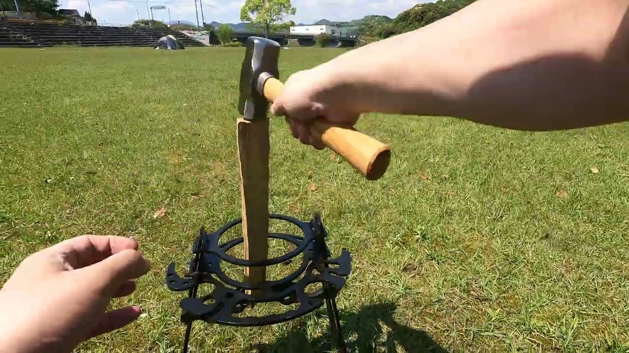 薪割り台】TRIPATH PRODUCTS FIRE SIDE COCKPIT 組み立て方・片付け方