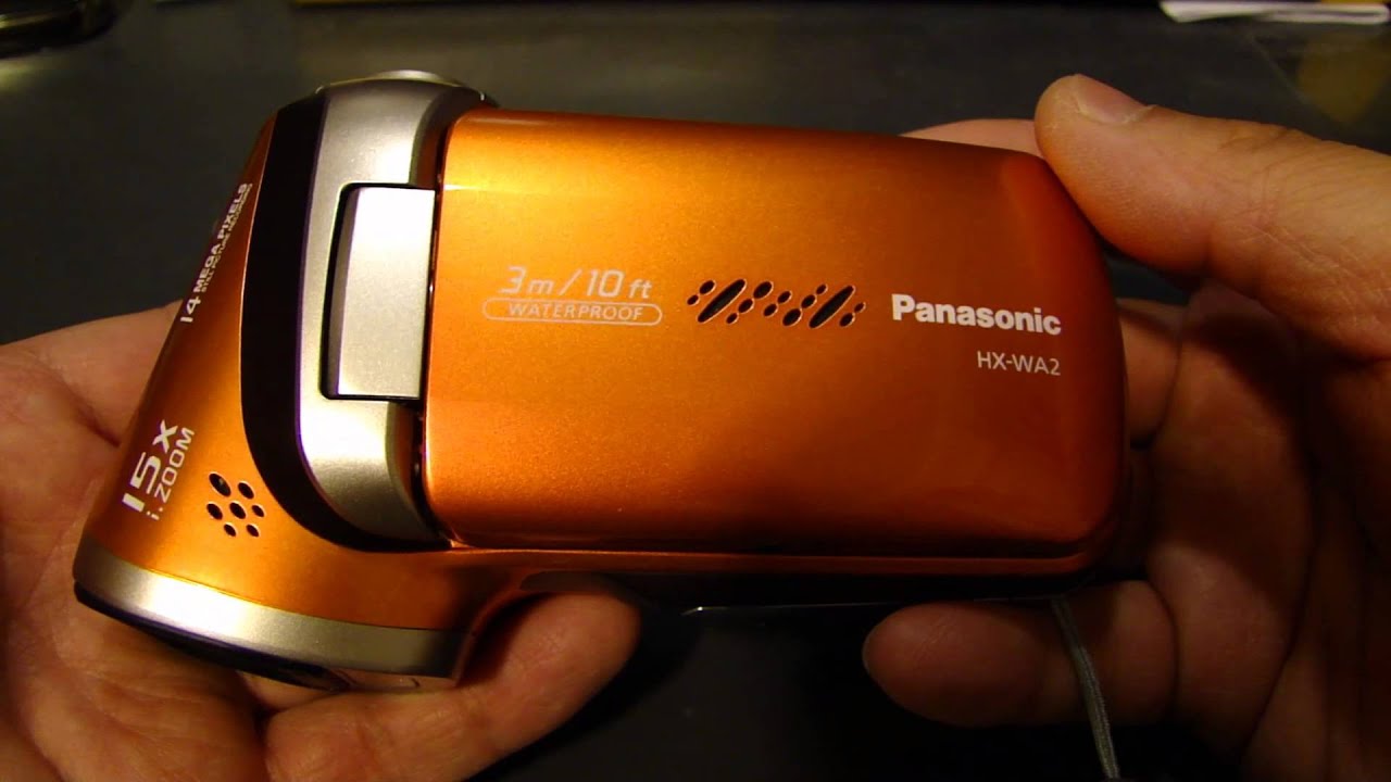 Panasonic HX-WA2 Waterproof Camera - Part 2 - YouTube