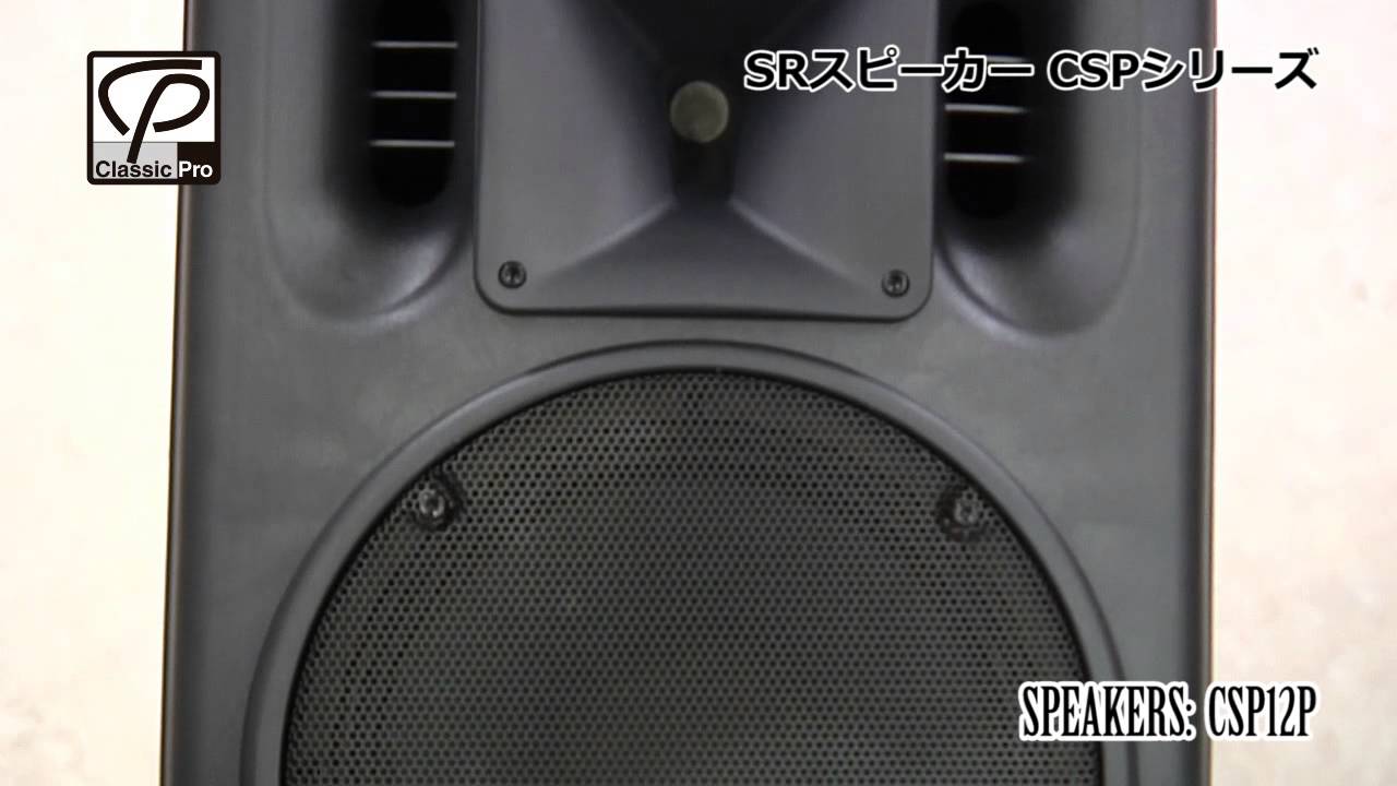 高音質】【おすすめ】パッシブPAスピーカー CLASSIC PRO CSP10 ライブ