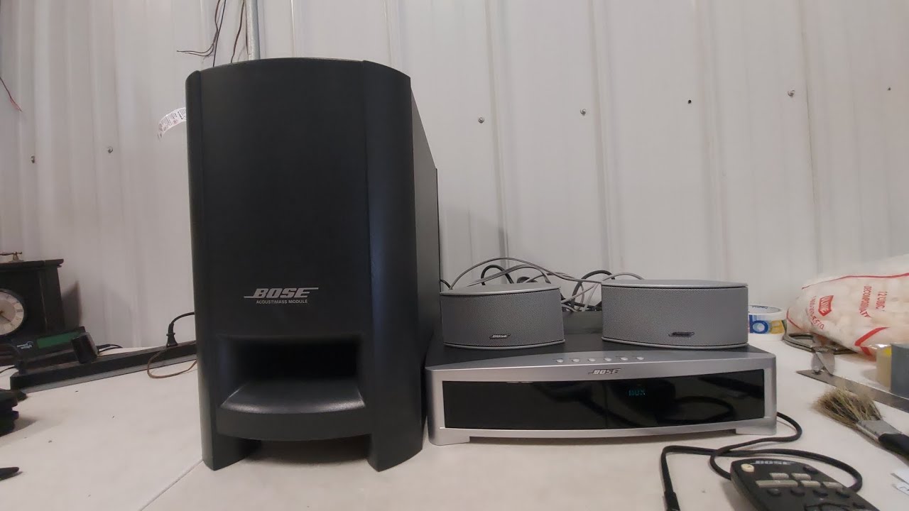 Bose PS3-2-1 II Powered Speaker System Test - YouTube