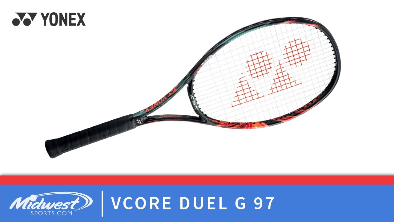Yonex VCORE Duel G 97 Tennis Racquet - YouTube