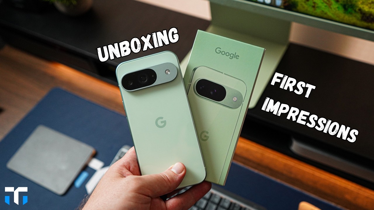 Google Pixel 9 Winter Green Unboxing & First Impressions: The