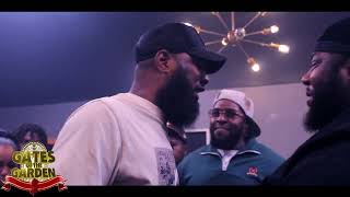 FLOSS DA BOSS vs KING HAZE | GATES of the GARDEN | RAP BATTLE