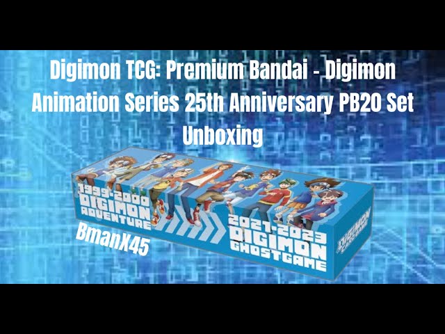 Digimon TCG: Premium Bandai - Digimon Animation Series 25th