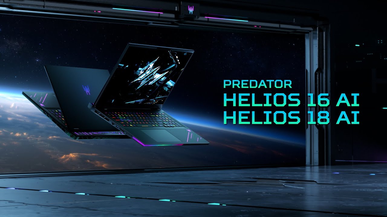 Acer Predator Helios 18 AI Windows 11 Proゲーミングノートパソコン