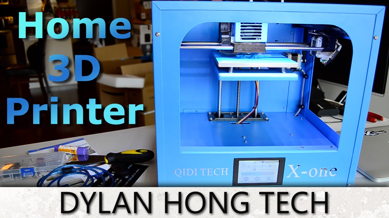 X-One 3D Printer Unboxing/Setup + Review 2016 - YouTube