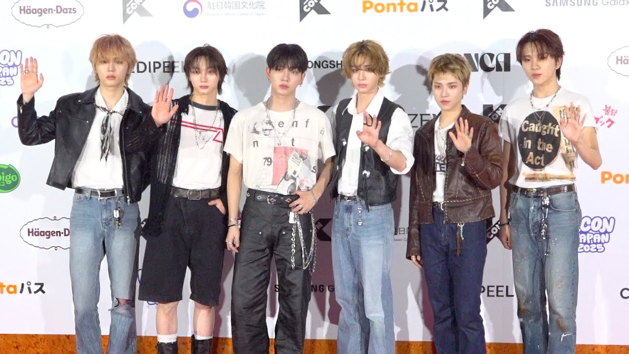 KCON】BOYNEXTDOOR、美しさ全開のロックテイスト衣装でレカペ登場